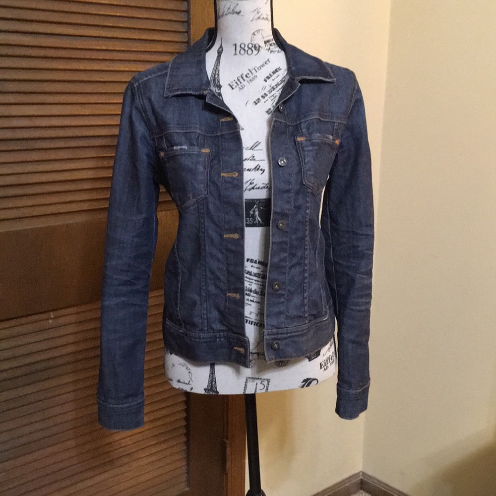 Distressed Jean Jacket